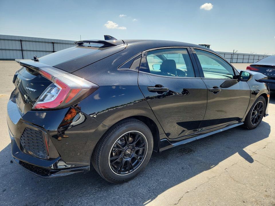 49488886 :رقم المزاد ، SHHFK7H45JU412422 vin ، 2018 Honda Civic مزاد بيع
