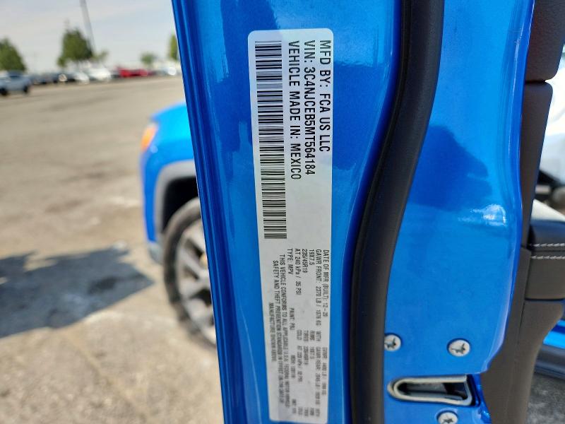 Aukcja sprzedaży 2021 Jeep Compass, vin: 3C4NJCEB5MT564184, numer aukcji: 48715846