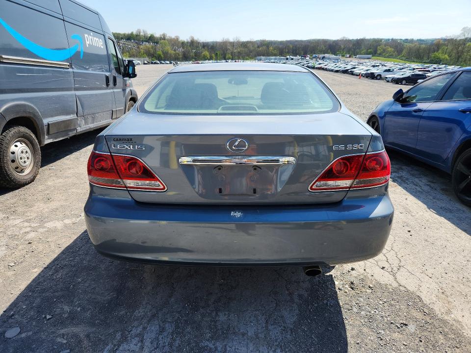 2005 Lexus Es მანქანა იყიდება აუქციონზე, vin: JTHBA30G655077078, აუქციონის ნომერი: 50502656