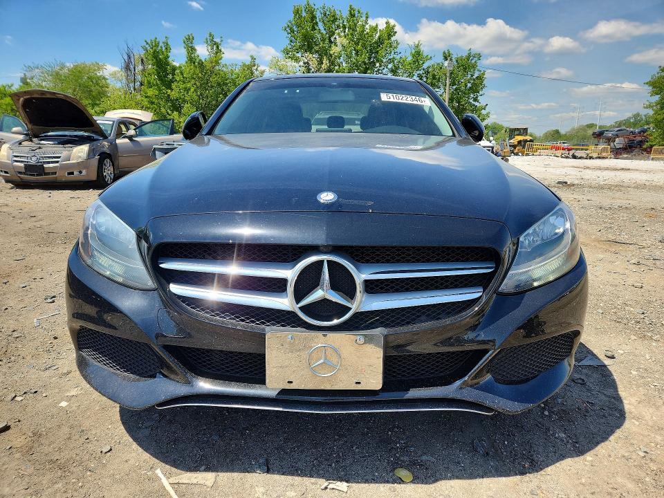 2017 Mercedes-benz C მანქანა იყიდება აუქციონზე, vin: 55SWF4KB6HU184726, აუქციონის ნომერი: 51022346