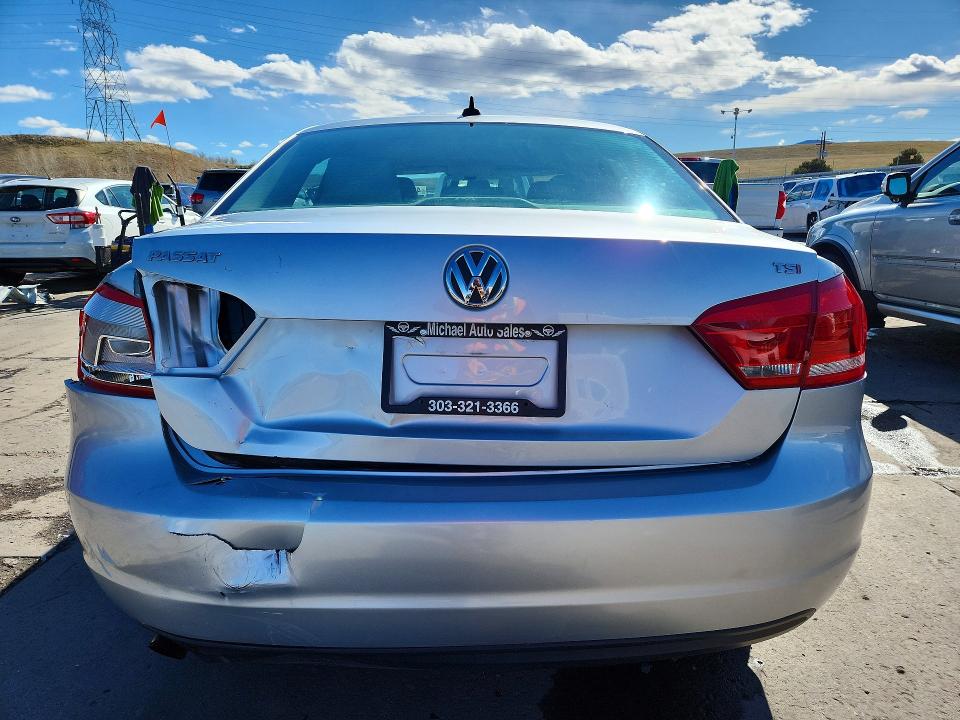 2015 Volkswagen Passat მანქანა იყიდება აუქციონზე, vin: 1VWAT7A32FC089068, აუქციონის ნომერი: 48653446