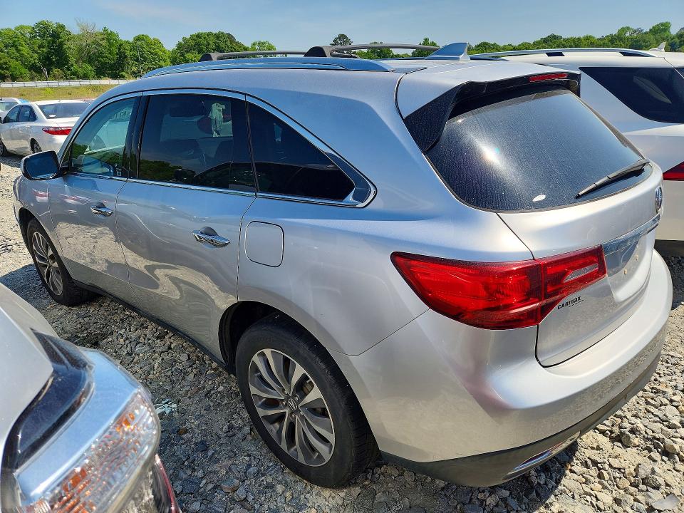 47704716 :رقم المزاد ، 5FRYD4H44EB036335 vin ، 2014 Acura Mdx مزاد بيع