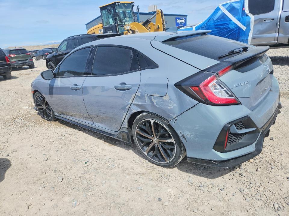 48589136 :رقم المزاد ، SHHFK7H46MU203713 vin ، 2021 Honda Civic مزاد بيع