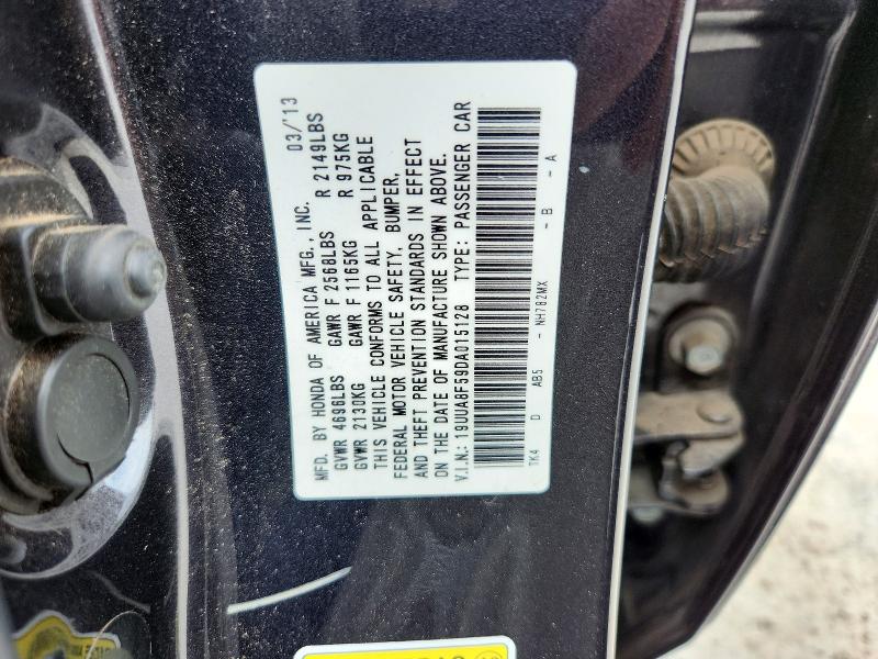2013 Acura Tl მანქანა იყიდება აუქციონზე, vin: 19UUA8F59DA015128, აუქციონის ნომერი: 51476786