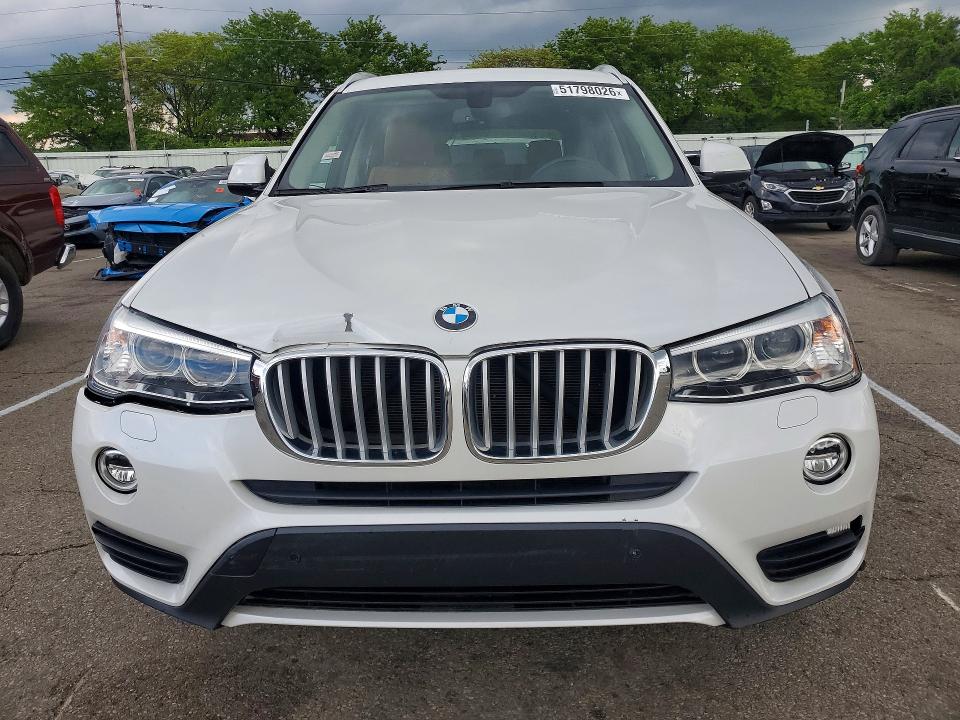 2017 Bmw X3 მანქანა იყიდება აუქციონზე, vin: 5UXWX9C58H0T09114, აუქციონის ნომერი: 51798026