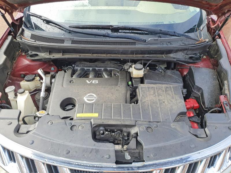 2009 Nissan Murano მანქანა იყიდება აუქციონზე, vin: JN8AZ18W79W133748, აუქციონის ნომერი: 51891716