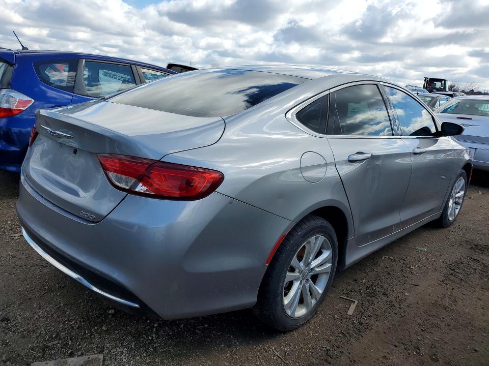 2015 Chrysler 200 მანქანა იყიდება აუქციონზე, vin: 1C3CCCABXFN649374, აუქციონის ნომერი: 48851856