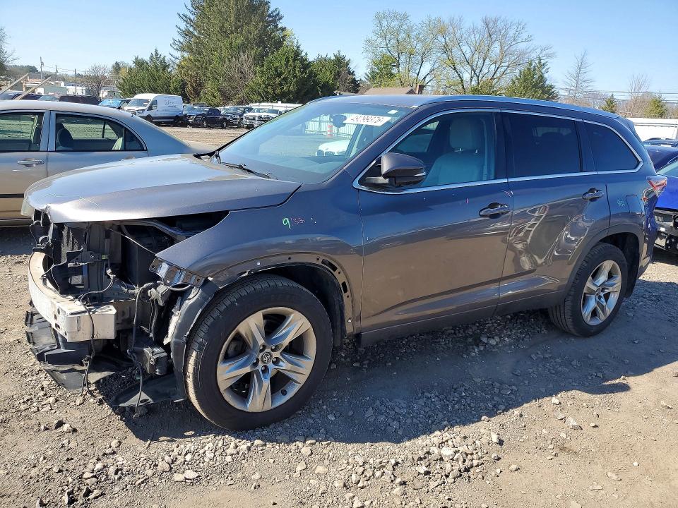 2016 Toyota Highlander მანქანა იყიდება აუქციონზე, vin: 5TDDKRFH4GS340658, აუქციონის ნომერი: 49299376