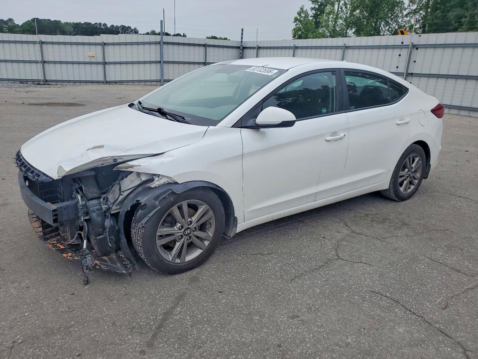 2018 Hyundai Elantra მანქანა იყიდება აუქციონზე, vin: 5NPD84LF1JH224352, აუქციონის ნომერი: 50132696