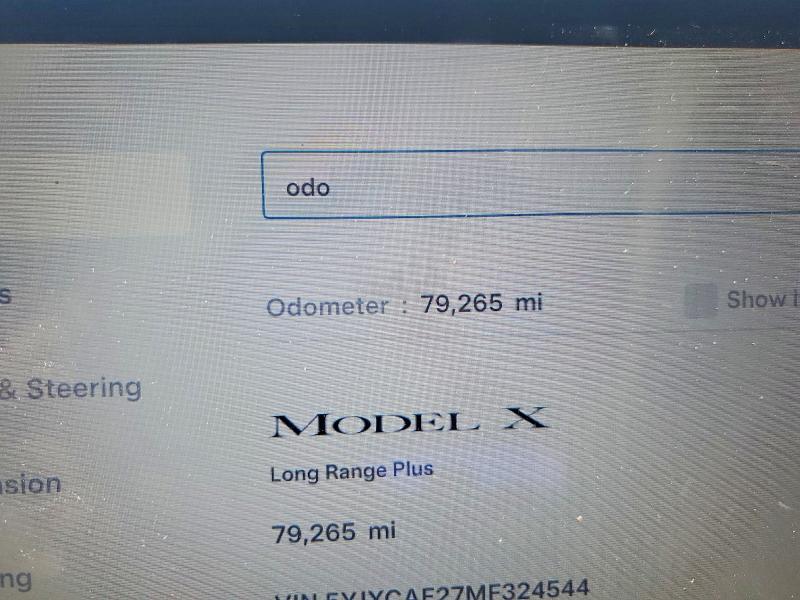 Aukcja sprzedaży 2021 Tesla Model X, vin: 5YJXCAE27MF324544, numer aukcji: 48148266
