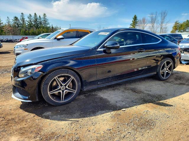 2017 Mercedes-benz C მანქანა იყიდება აუქციონზე, vin: WDDWJ4KB6HF558754, აუქციონის ნომერი: 50673366