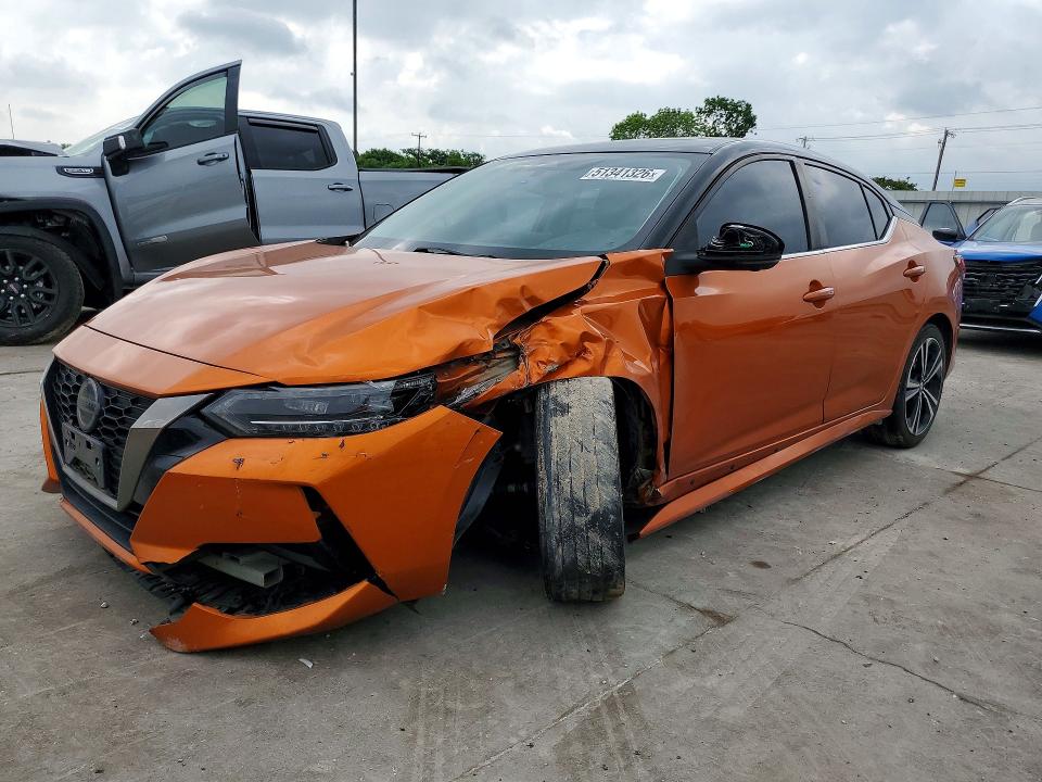 Продаж на аукціоні авто 2021 Nissan Sentra, vin: 3N1AB8DV8MY287492, номер лоту: 51341326