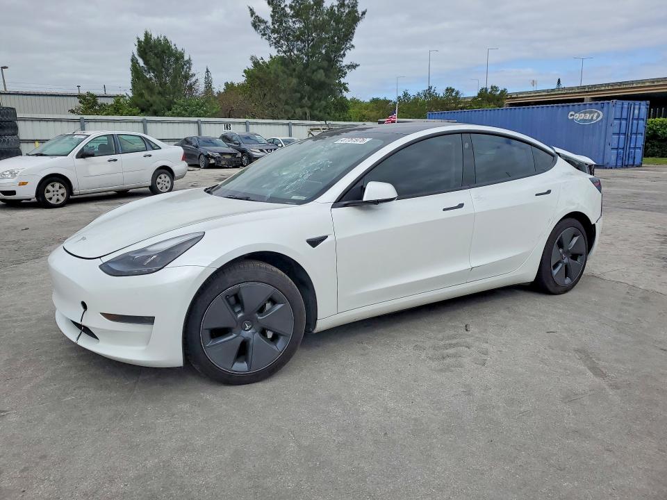 47761976 :رقم المزاد ، 5YJ3E1EA9PF554834 vin ، 2023 Tesla Model 3 مزاد بيع