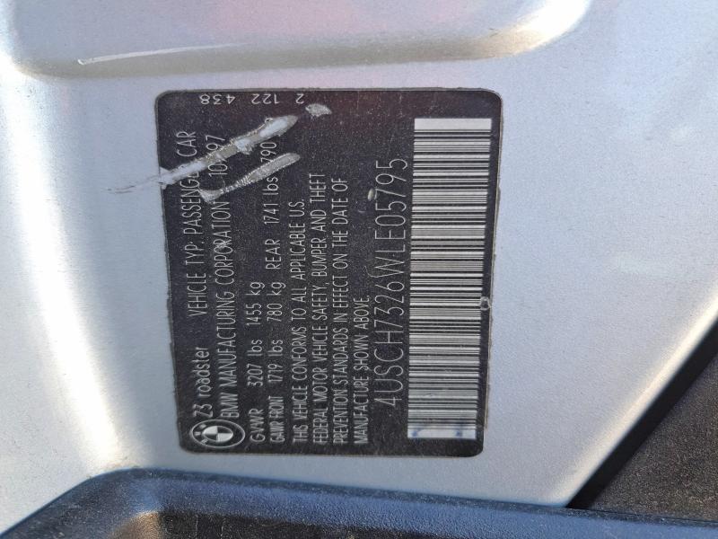 Продаж на аукціоні авто 1998 Bmw Z3, vin: 4USCH7326WLE05795, номер лоту: 50608026