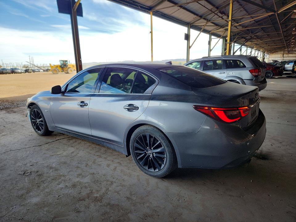79532055 :رقم المزاد ، JN1EV7AP1JM361181 vin ، 2018 Infiniti Q50 مزاد بيع
