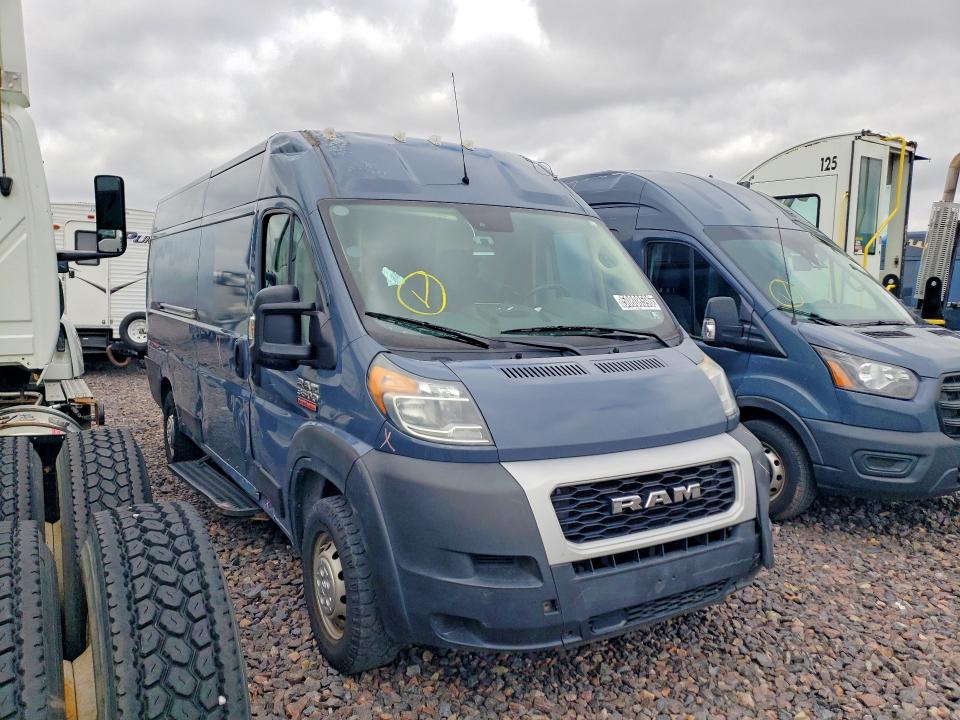 50808596 :رقم المزاد ، 3C6MRVJG0ME550089 vin ، 2021 Ram Promaster 3500 مزاد بيع