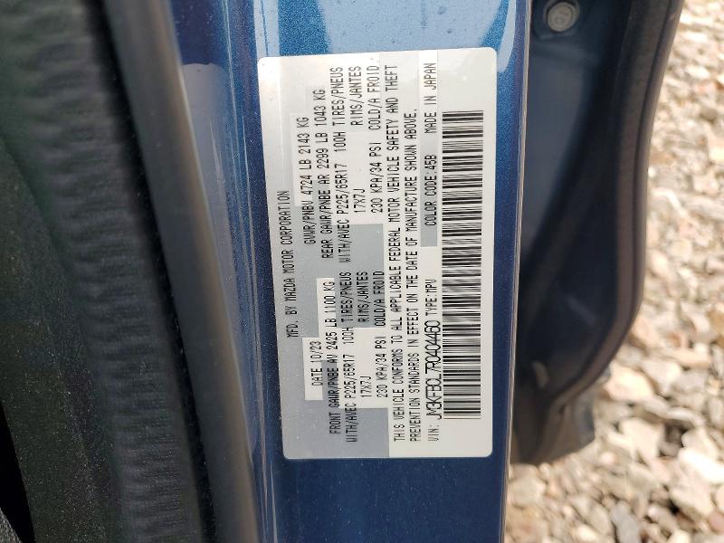 Продаж на аукціоні авто 2024 Mazda Cx-5, vin: JM3KFBCL7R0404460, номер лоту: 50149626