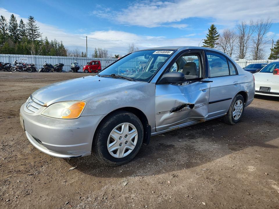 Продажа на аукционе авто 2003 Honda Civic, vin: 2HGES16493H920825, номер лота: 48348006