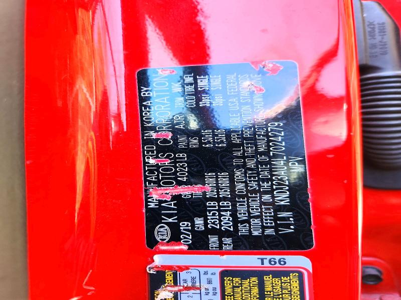 Продаж на аукціоні авто 2020 Kia Soul, vin: KNDJ23AU4L7024279, номер лоту: 49253016