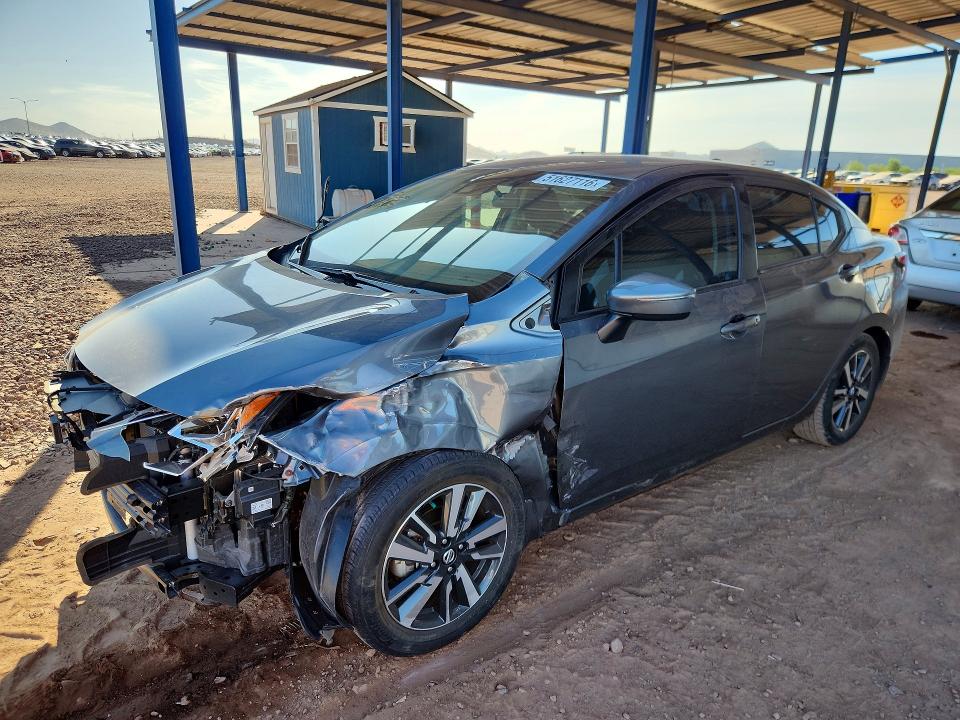 51627116 :رقم المزاد ، 3N1CN8EV2ML921410 vin ، 2021 Nissan Versa مزاد بيع