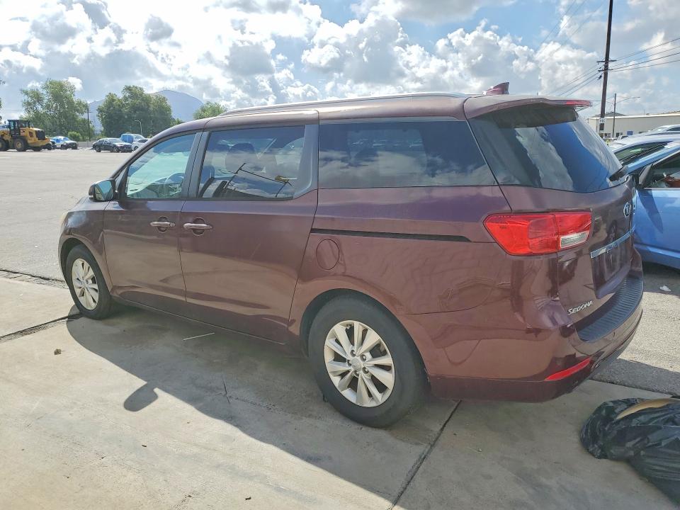 48312156 :رقم المزاد ، KNDMB5C12G6121326 vin ، 2016 Kia Sedona مزاد بيع