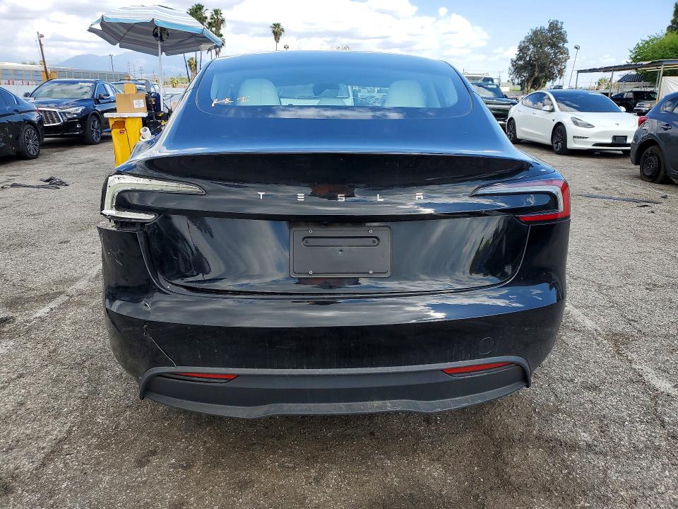 Продаж на аукціоні авто 2025 Tesla Model 3, vin: 5YJ3E1EAXSF969055, номер лоту: 48186406