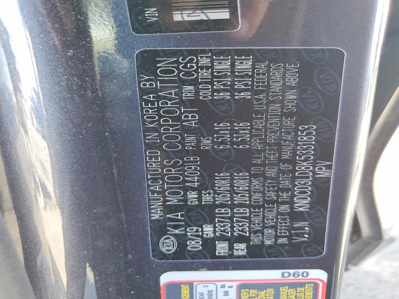 Продаж на аукціоні авто 2019 Kia Niro Plug-in Hybrid, vin: KNDCD3LD8K5331853, номер лоту: 48518816