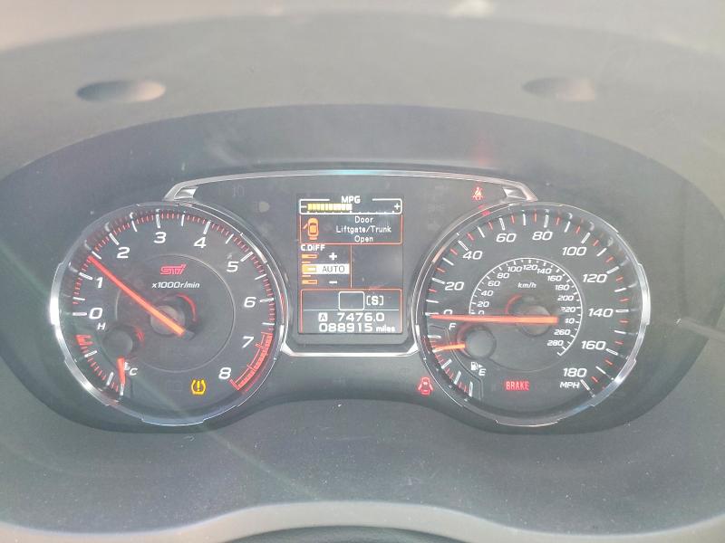 Продаж на аукціоні авто 2019 Subaru Wrx, vin: JF1VA2R69K9820989, номер лоту: 50290566
