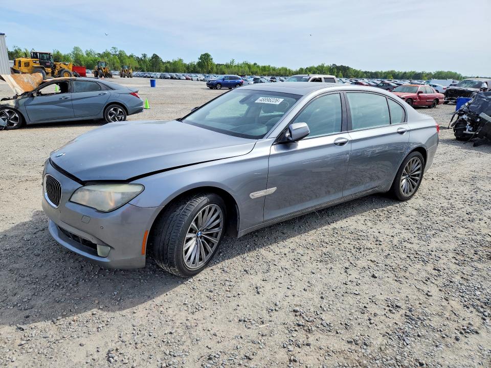2011 Bmw 740 მანქანა იყიდება აუქციონზე, vin: WBAKB4C59BC574533, აუქციონის ნომერი: 48896226
