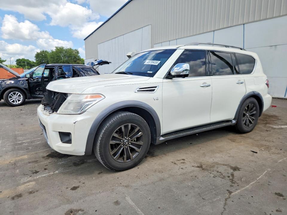 49799456 :رقم المزاد ، JN8AY2NF1H9304729 vin ، 2017 Nissan Armada مزاد بيع