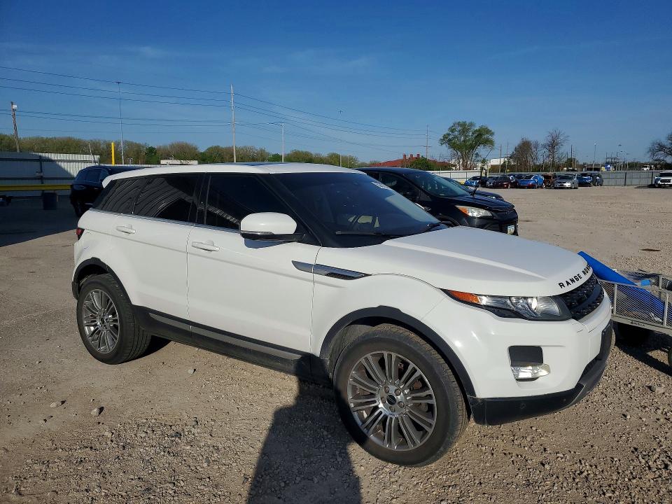 2012 Land Rover Range Rover Evoque მანქანა იყიდება აუქციონზე, vin: SALVV2BG5CH661308, აუქციონის ნომერი: 50472476
