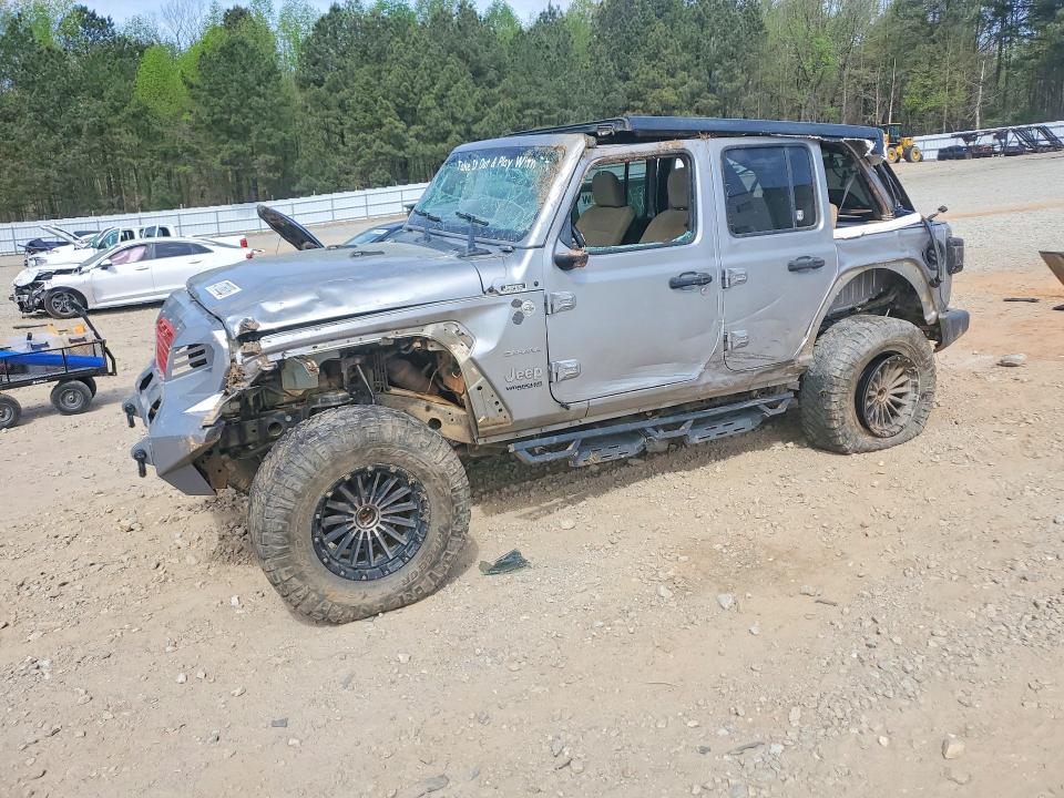 47706826 :رقم المزاد ، 1C4HJXEG3JW154795 vin ، 2018 Jeep Wrangler Unlimited مزاد بيع
