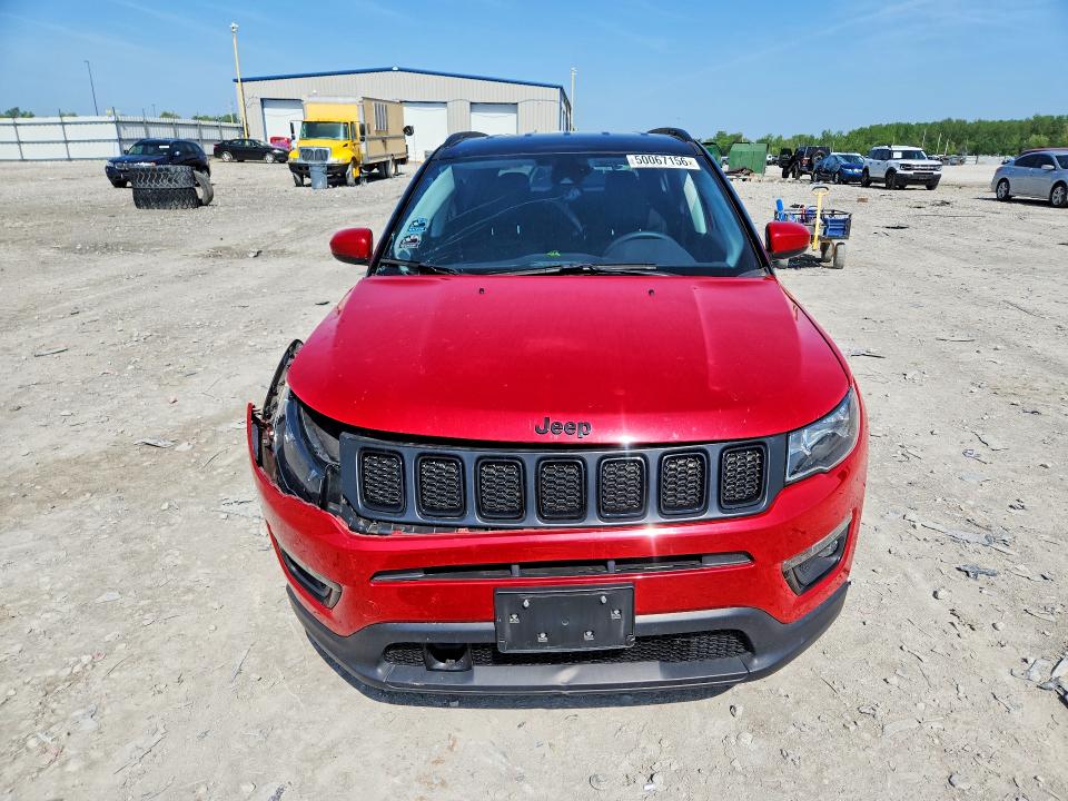 50067156 :رقم المزاد ، 3C4NJCBB8MT560280 vin ، 2021 Jeep Compass مزاد بيع