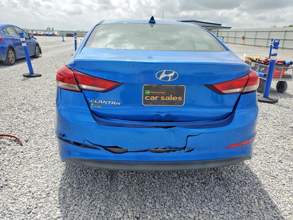 48091796 :رقم المزاد ، 5NPD84LF7JH346097 vin ، 2018 Hyundai Elantra مزاد بيع