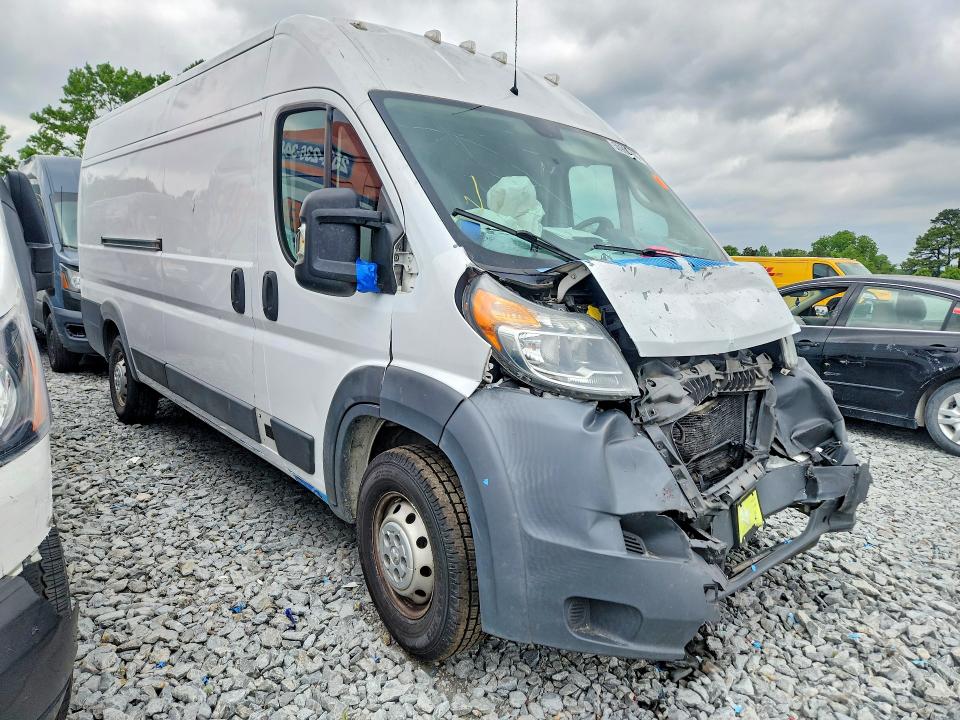 50900316 :رقم المزاد ، 3C6URVJG3JE124473 vin ، 2018 Ram Promaster 3500 مزاد بيع