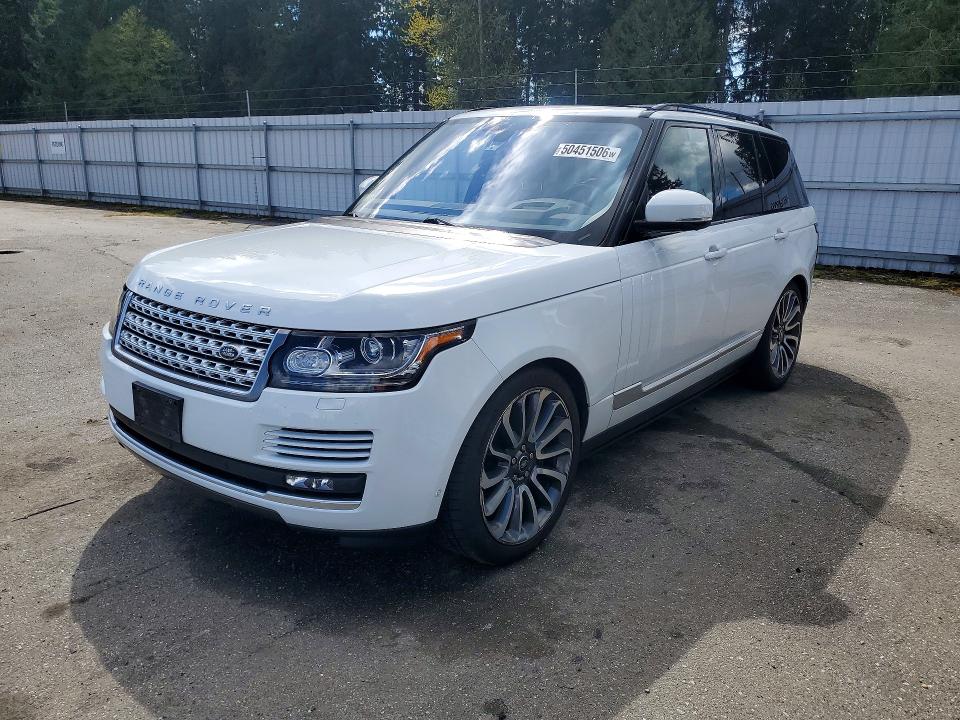 Aukcja sprzedaży 2016 Land Rover Range Rover, vin: SALGS2EF7GA279848, numer aukcji: 50451506