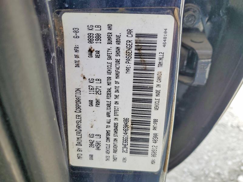 Aukcja sprzedaży 2004 Chrysler 300m, vin: 2C3HE66G14H690486, numer aukcji: 50971306