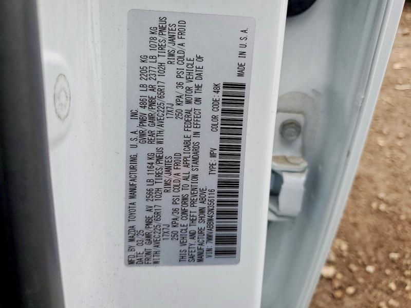 Aukcja sprzedaży 2025 Mazda Cx-50, vin: 7MMVABBM4SN356116, numer aukcji: 50684336
