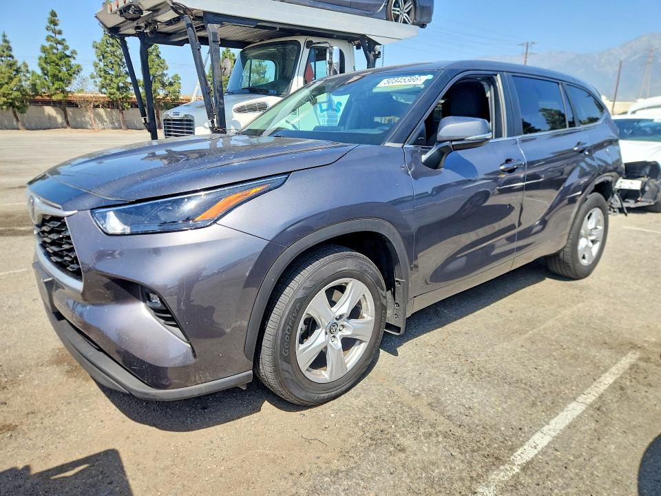 50345366 :رقم المزاد ، 5TDKDRBH0PS028537 vin ، 2023 Toyota Highlander مزاد بيع