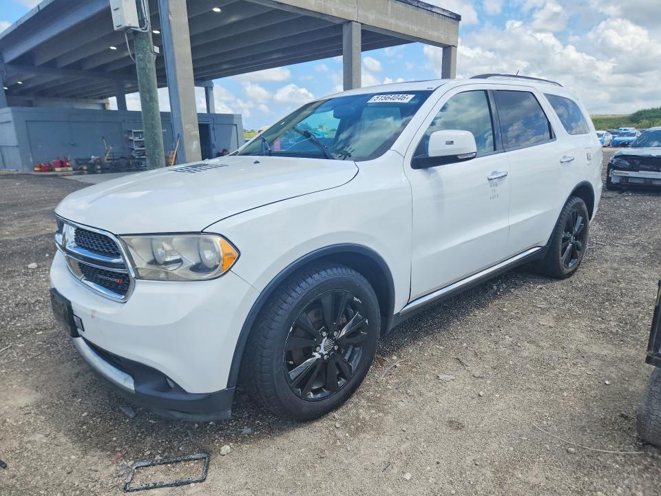 2013 Dodge Durango მანქანა იყიდება აუქციონზე, vin: 1C4RDJDG0DC697392, აუქციონის ნომერი: 51564046
