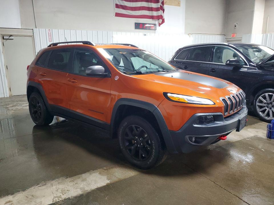 50226756 :رقم المزاد ، 1C4PJMBS7FW503693 vin ، 2015 Jeep Cherokee مزاد بيع