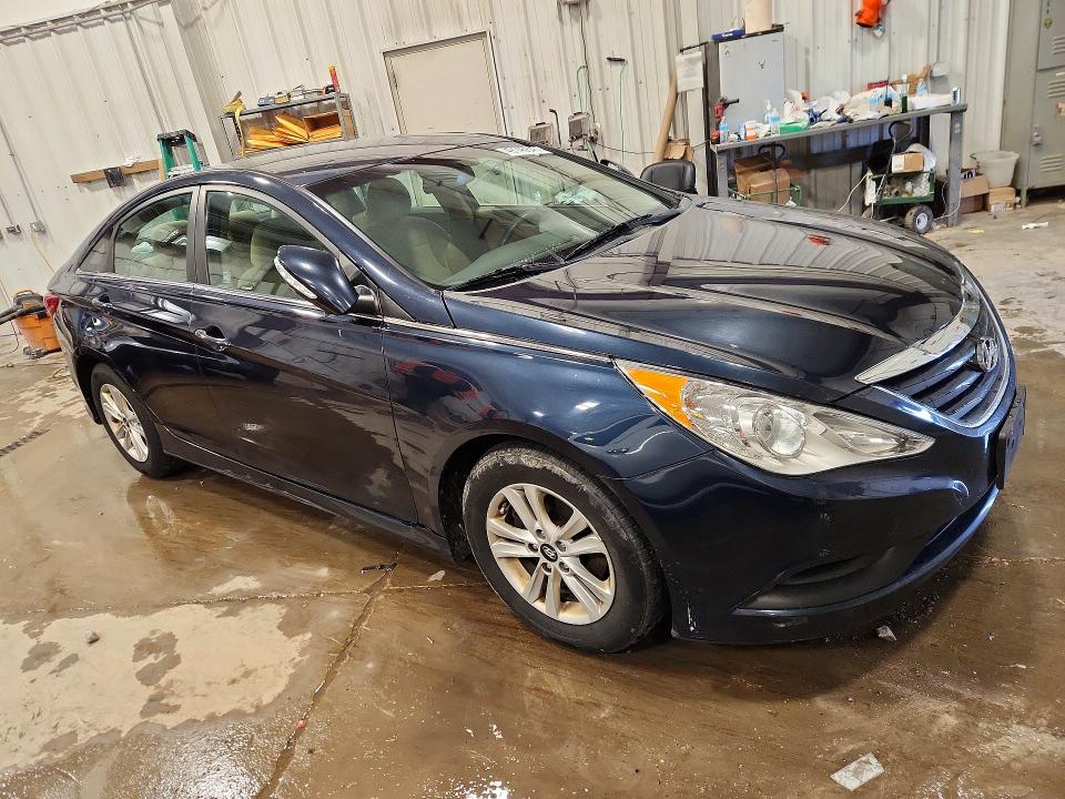2014 Hyundai Sonata მანქანა იყიდება აუქციონზე, vin: 5NPEB4AC0EH910578, აუქციონის ნომერი: 49145846