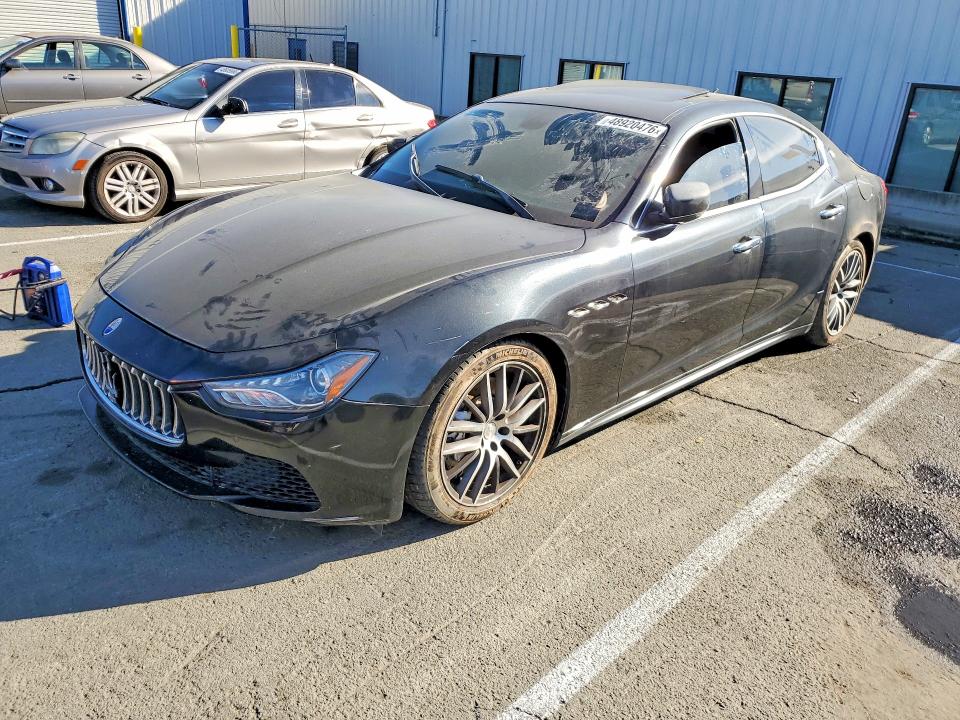 2014 Maserati Ghibli მანქანა იყიდება აუქციონზე, vin: ZAM57RTA9E1085914, აუქციონის ნომერი: 48920476