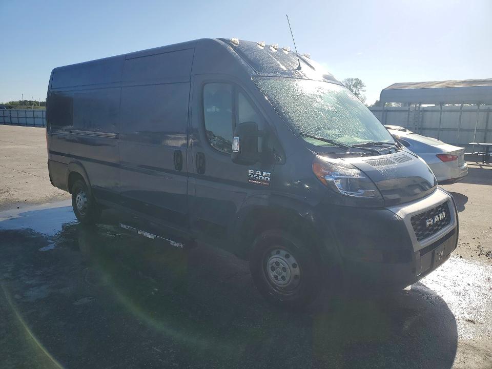 2021 Ram Promaster 3500 მანქანა იყიდება აუქციონზე, vin: 3C6FRVJGXME501555, აუქციონის ნომერი: 48238246