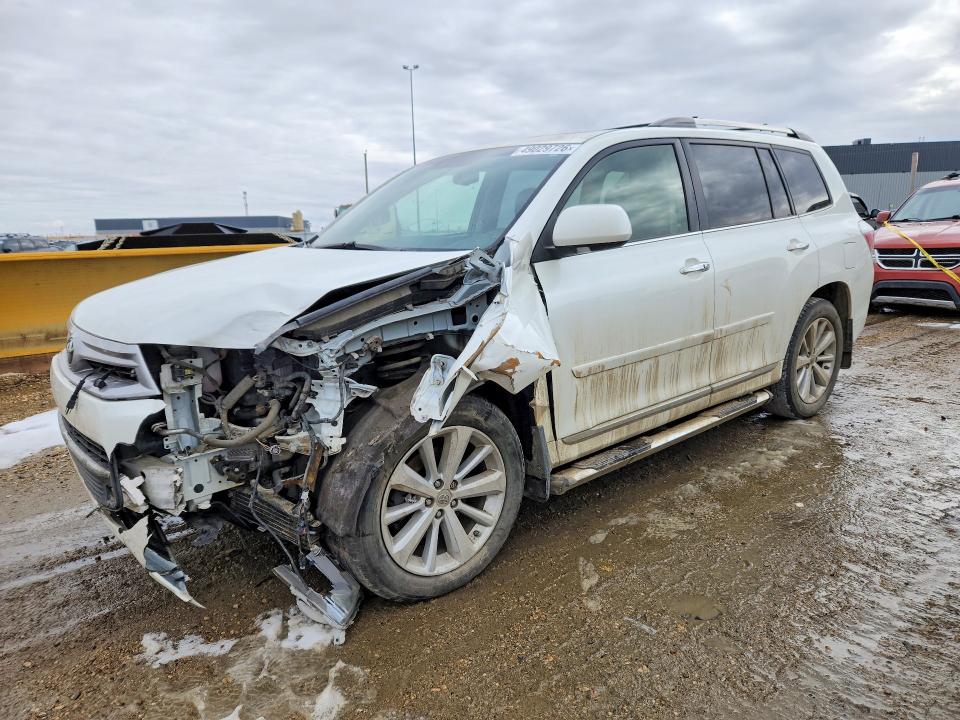 49029726 :رقم المزاد ، JTEDC3EH7D2015142 vin ، 2013 Toyota Highlander Hybrid مزاد بيع