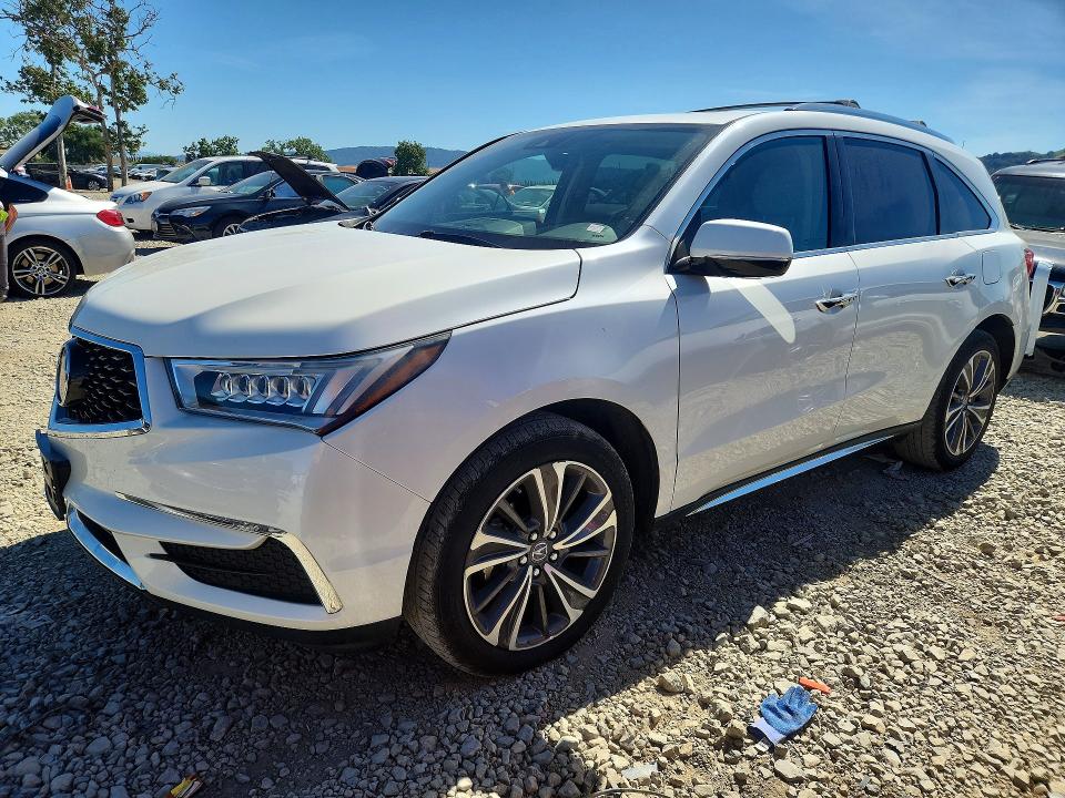 2019 Acura Mdx მანქანა იყიდება აუქციონზე, vin: 5J8YD3H56KL011161, აუქციონის ნომერი: 49274736