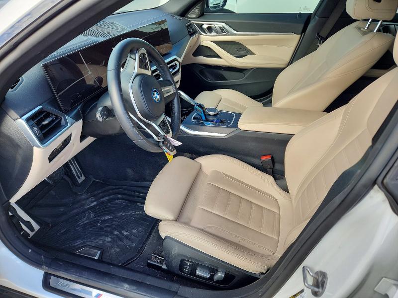 49159576 :رقم المزاد ، WBY73AW01NFN10198 vin ، 2022 Bmw I4 مزاد بيع