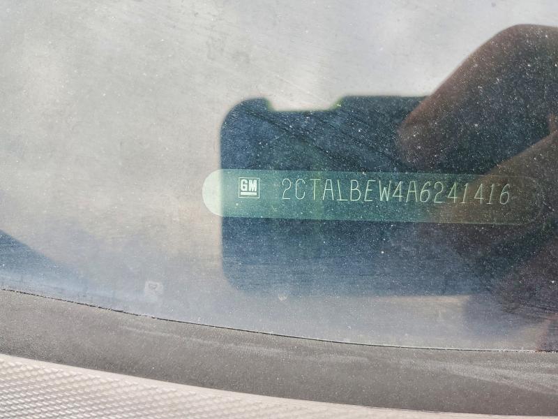 51136446 :رقم المزاد ، 2CTALBEW4A6241416 vin ، 2010 Gmc Terrain مزاد بيع
