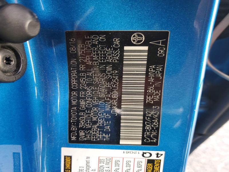 49743166 :رقم المزاد ، JTNKARJE0HJ525419 vin ، 2017 Toyota Corolla Im مزاد بيع