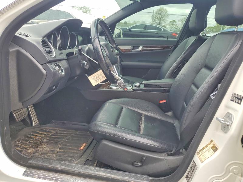 2012 Mercedes-benz C მანქანა იყიდება აუქციონზე, vin: WDDGF8BB4CR238160, აუქციონის ნომერი: 51433626